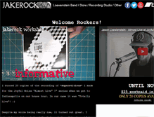 Tablet Screenshot of jakerock.com